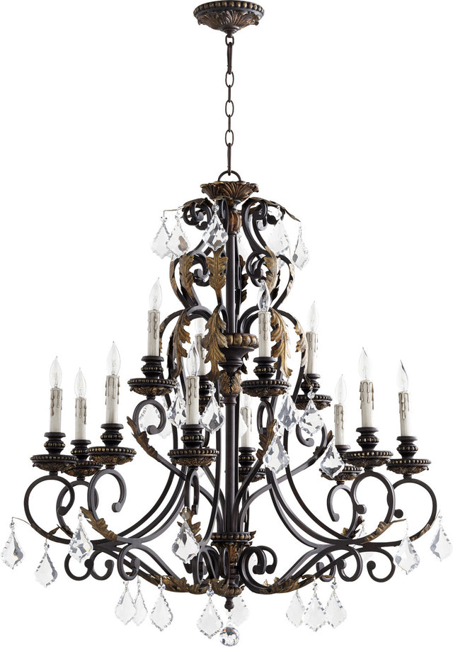 Rio Salado Outdoor (Damp) Chandelier by Quorum