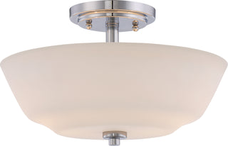 Willow Semi-Flush Mount Ceiling Light by Nuvo Lighting