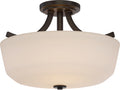 Laguna Semi-Flush Mount Ceiling Light by Nuvo Lighting