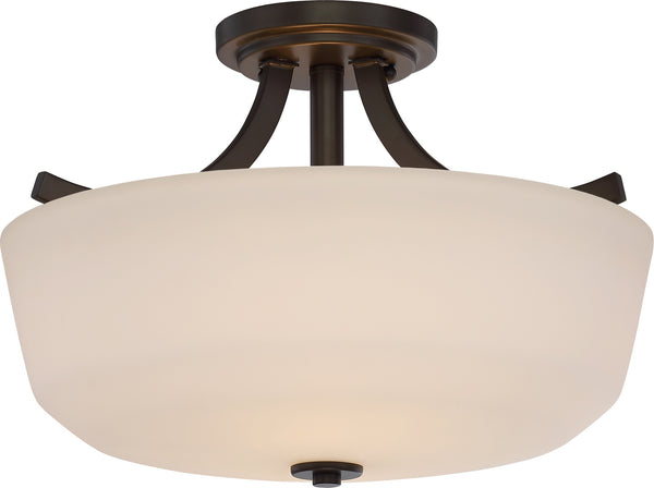 Laguna Semi-Flush Mount Ceiling Light by Nuvo Lighting
