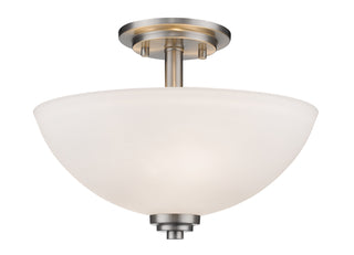 Ashton Outdoor (Damp) Semi-Flush Mount Ceiling Light by Z-Lite