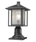 Aspen Outdoor (Wet) Post Lantern by Z-Lite