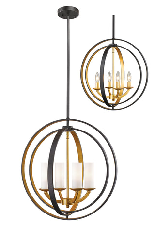 Buy bronze-gold Ashling Chandelier by Z-Lite
