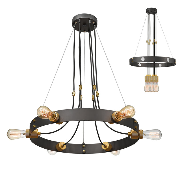 Troubadour Chandelier by Z-Lite