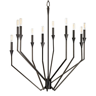 Buy old-bronze Archie Outdoor (Damp) Chandelier by Hudson Valley