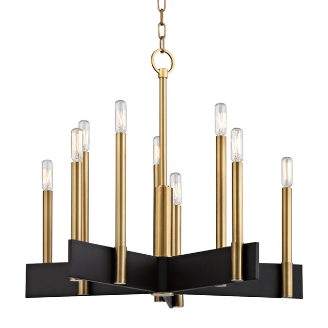 Abrams Outdoor (Damp) Chandelier by Hudson Valley