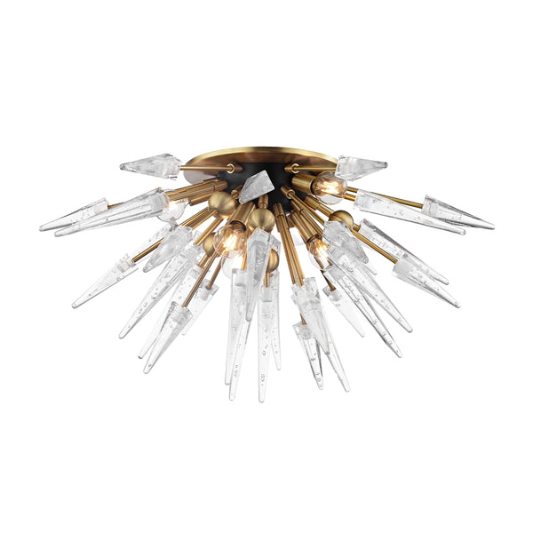 Sparta Outdoor (Damp) Semi Flush Mount Light by Hudson Valley