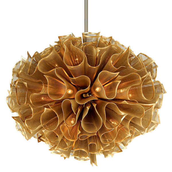 Pulse Chandelier by Corbett Lighting