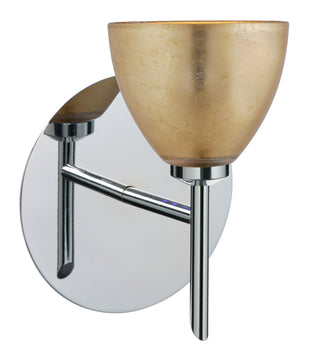 Buy chrome-with-gold-foil-2-625-x-3-375-x-glass Divi Sconce by Besa