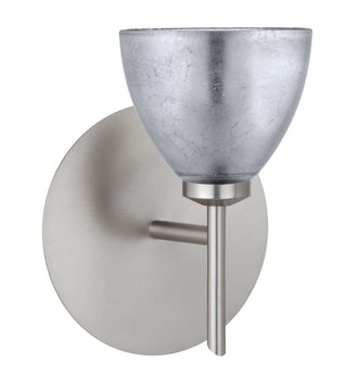 Buy satin-nickel-with-silver-foil-2-625-x-3-375-x-glass-and-silver-gray-shade Divi Sconce by Besa