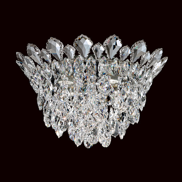 Trilliane Strands Flush Mount Ceiling Light by Schonbek