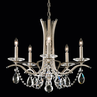 Buy antique-silver-with-clear-heritage-crystal-glass Vesca Chandelier by Schonbek