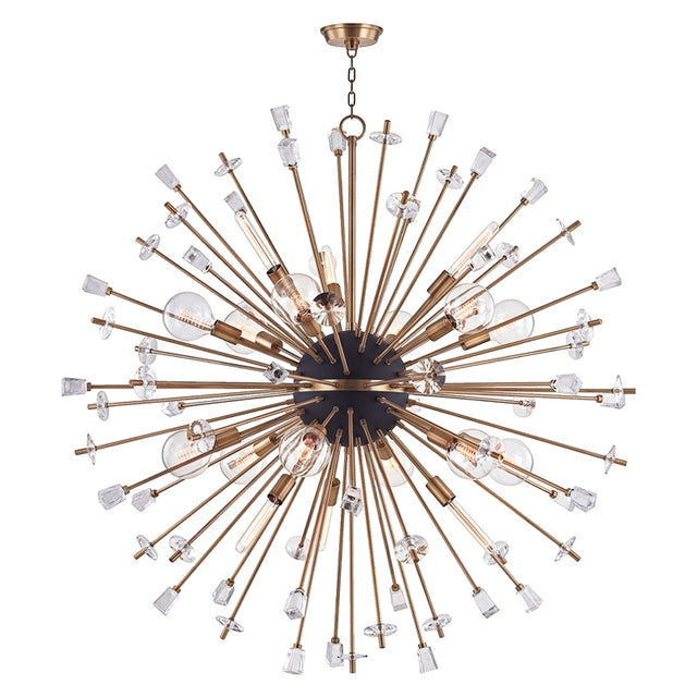 Liberty Outdoor (Damp) Chandelier by Hudson Valley