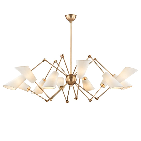 Buckingham Outdoor (Damp) Chandelier by Hudson Valley
