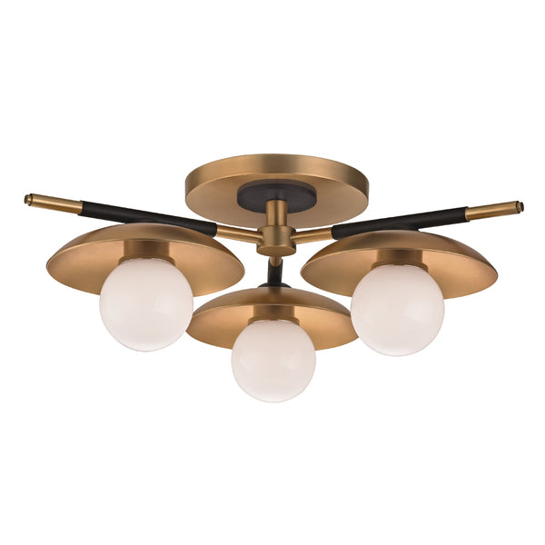 Julien Outdoor (Damp) Semi Flush Mount Ceiling Light by Hudson Valley