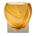 Chrome with Honey 5.25``x 5.875``x 5.875`` Glass and Amber/Brown Shade