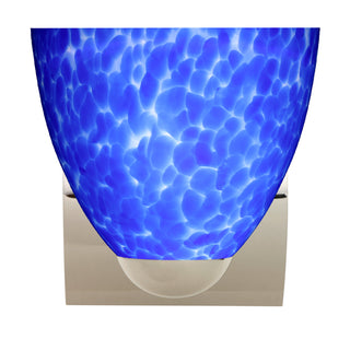 Buy chrome-with-blue-cloud-5-5-x-6-325-x-6-325-glass-and-blue-shade Sasha Sconce by Besa