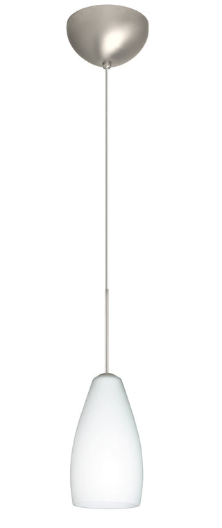Buy satin-nickel-with-opal-matte-7-5-x-4-x-4-glass-and-opal-shade Karli Pendant by Besa