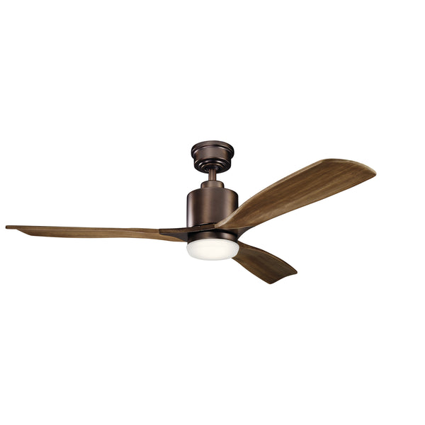 Ridley II Ceiling Fan with Light by Kichler