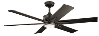 Szeplo Patio Outdoor (Wet) Ceiling Fan with Light by Kichler