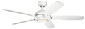 Geno Ceiling Fan with Light by Kichler
