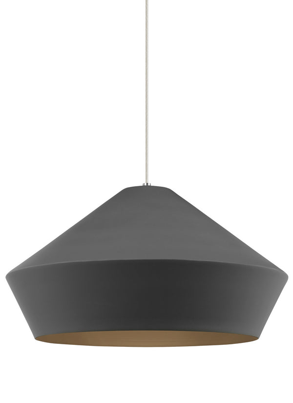 Brummel Outdoor (Damp) Pendant by Visual Comfort Modern