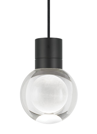 Buy black-with-laser-etched-glass Mina Outdoor (Damp) Pendant by Visual Comfort Modern