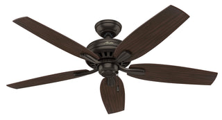 Buy premier-bronze-finish-with-roasted-walnut-and-reversible-yellow-walnut-blades Newsome Ceiling Fan by Hunter