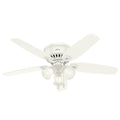 Builder Hugger Ceiling Fan with Light by Hunter