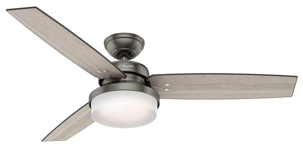 Sentinel Ceiling Fan with Light by Hunter
