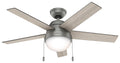 Anslee Ceiling Fan with Light by Hunter