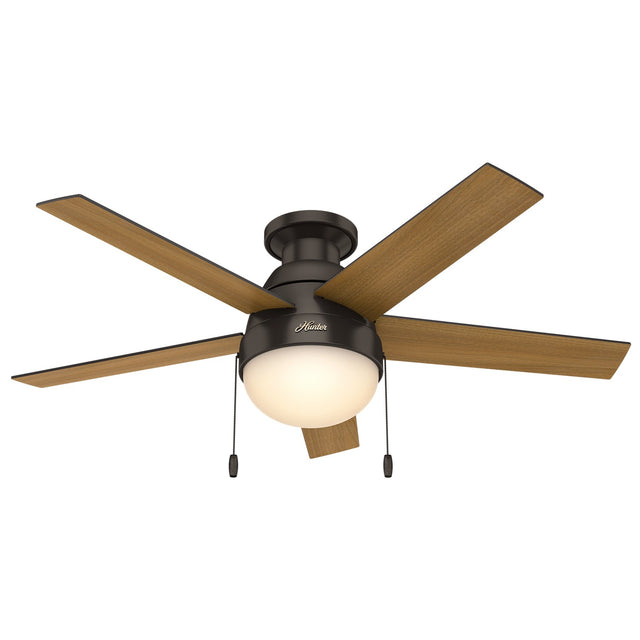 Anslee Ceiling Fan with Light by Hunter