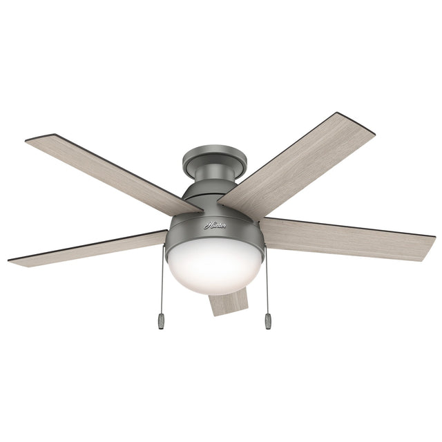 Anslee Ceiling Fan with Light by Hunter
