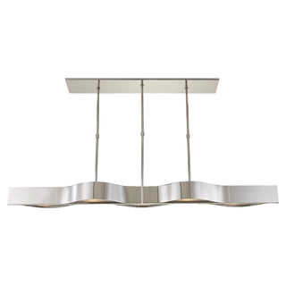 Buy polished-nickel Avant Outdoor (Damp) Pendant by Visual Comfort Signature