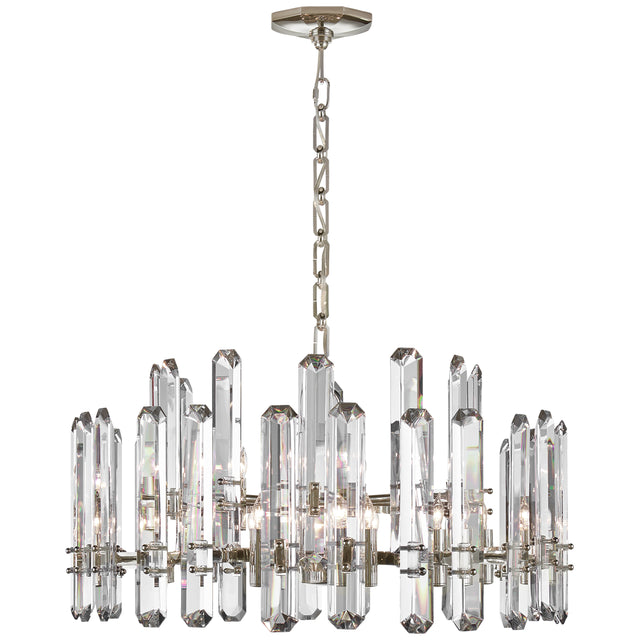 Bonnington Outdoor (Damp) Chandelier by Visual Comfort Signature