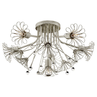 Keaton Outdoor (Damp) Flush Mount Ceiling Light by Visual Comfort Signature