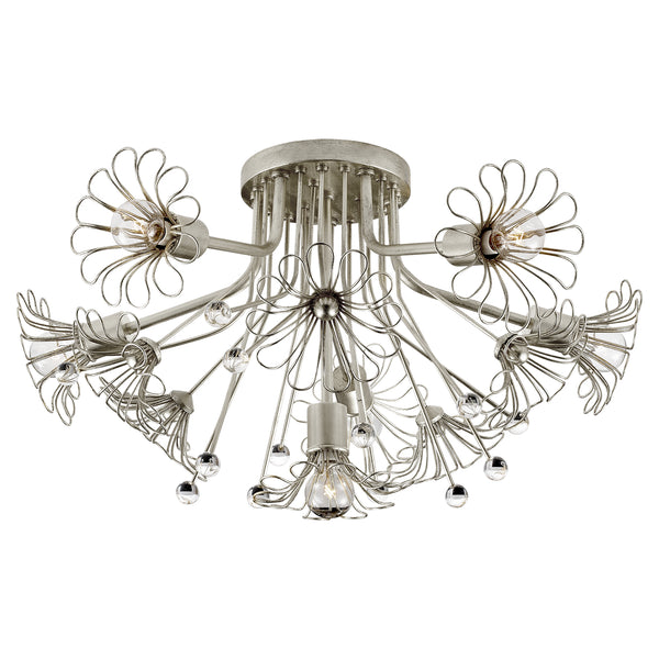 Keaton Outdoor (Damp) Flush Mount Ceiling Light by Visual Comfort Signature