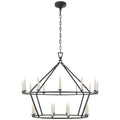 Darlana Ring Outdoor (Damp) Chandelier by Visual Comfort Signature
