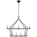 Darlana Ring Outdoor (Damp) Chandelier by Visual Comfort Signature
