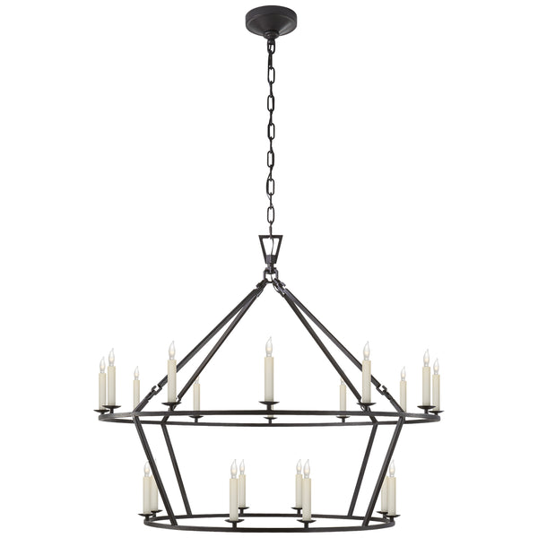 Darlana Ring Outdoor (Damp) Chandelier by Visual Comfort Signature
