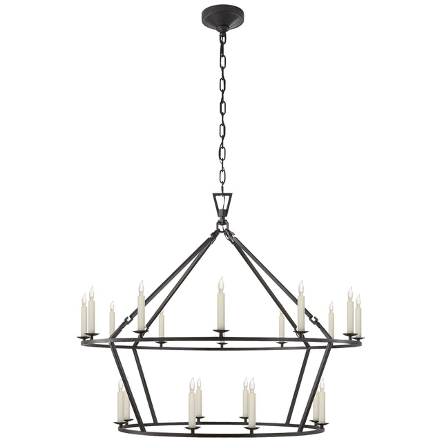 Darlana Ring Outdoor (Damp) Chandelier by Visual Comfort Signature