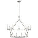 Darlana Ring Outdoor (Damp) Chandelier by Visual Comfort Signature