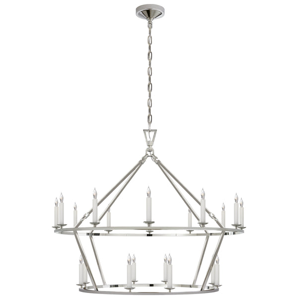 Darlana Ring Outdoor (Damp) Chandelier by Visual Comfort Signature