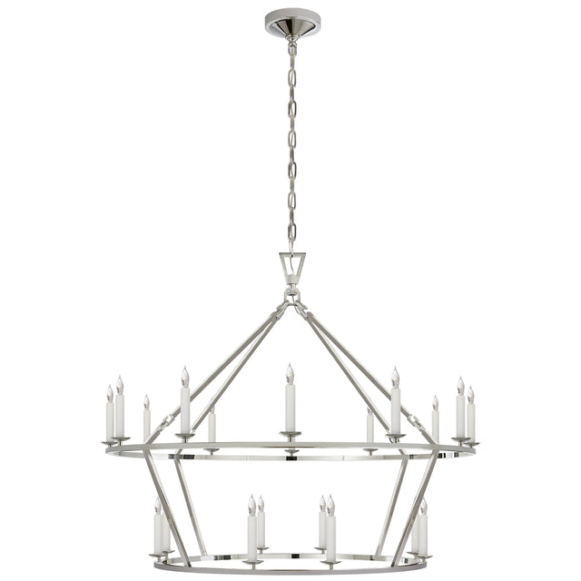 Darlana Ring Outdoor (Damp) Chandelier by Visual Comfort Signature