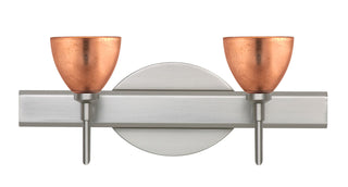 Buy satin-nickel-with-copper-foil-2-625-x-3-375-x-3-375-glass Divi Sconce by Besa