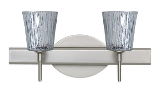 Buy satin-nickel-with-stone-silver-foil-3-75-x-3-5-x-3-5-glass-and-silver-gray-shade Nico Sconce by Besa
