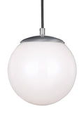 Leo - Hanging Globe Outdoor (Damp) Pendant by Visual Comfort Studio