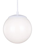 Leo - Hanging Globe Outdoor (Damp) Pendant by Visual Comfort Studio