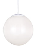 Leo - Hanging Globe Outdoor (Damp) Pendant by Visual Comfort Studio