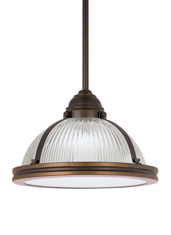 Pratt Street Prismatic Outdoor (Damp) Pendant by Generation Lighting